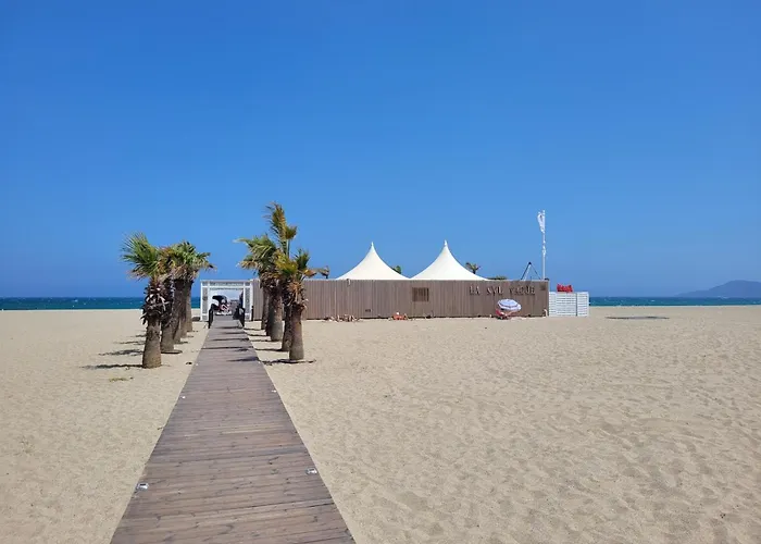Canet-en-roussillon: T2 Moderne Avec Terrasse, Parking Prive Et Ascenseur Pour 4 Pers - Fr-1-794-129 Апартаменты Кане