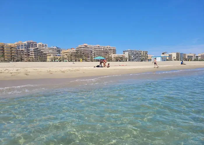 Апартаменты Canet-en-roussillon: T2 Moderne Avec Terrasse, Parking Prive Et Ascenseur Pour 4 Pers - Fr-1-794-129 Кане