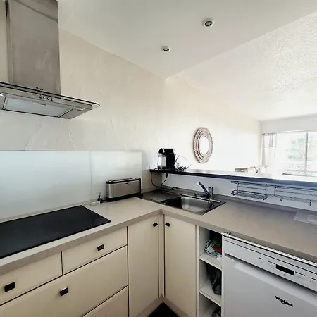 Canet-en-roussillon: T2 Moderne Avec Terrasse, Parking Prive Et Ascenseur Pour 4 Pers - Fr-1-794-129 Appartement *