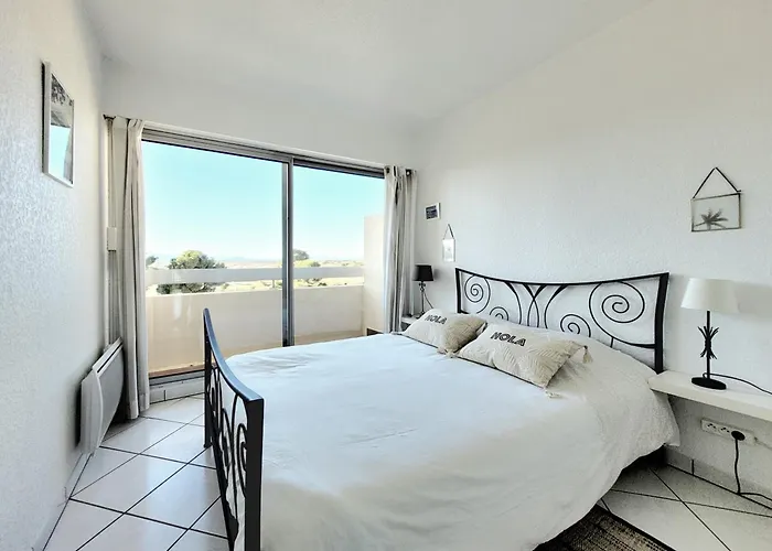 Canet-en-roussillon: T2 Moderne Avec Terrasse, Parking Prive Et Ascenseur Pour 4 Pers - Fr-1-794-129 *